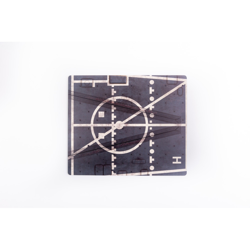 Model stand - Arleygh Burke-class  Base - Acrylic 3 mm (180 x 214 mm) 1/72 Kelik KS72022