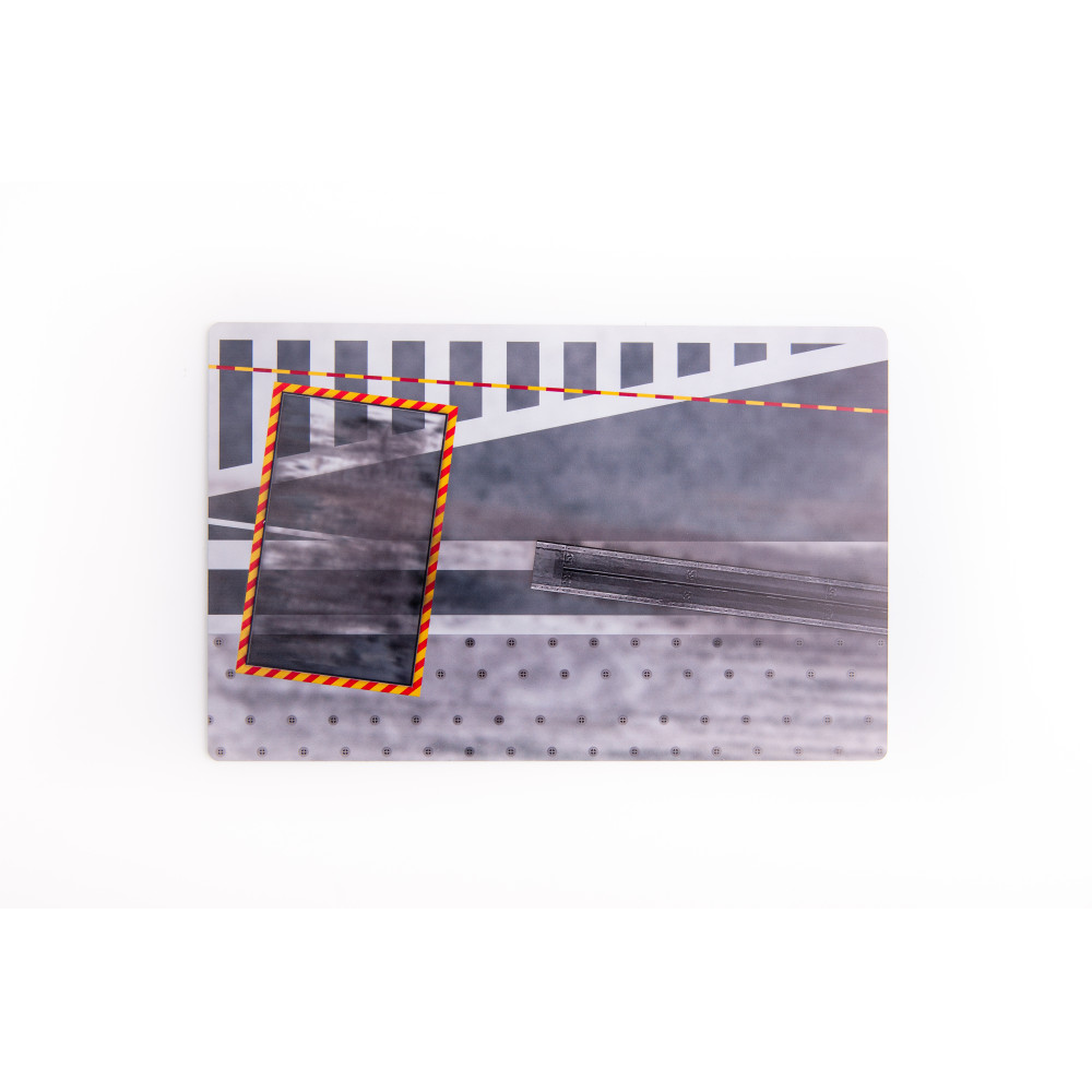 Model stand Charles de Gaulle Deck Base - Acrylic 3 mm (280 x 180 mm) 1/72 Kelik KS72032