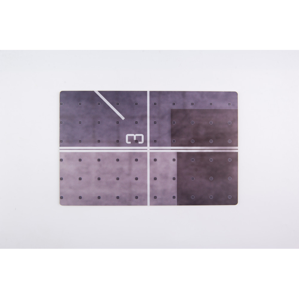 Model stand HMS Queen Elizabeth R08 type 1 Base - Acrylic 3 mm (280 x 180 mm) 1/72 Kelik KS72036