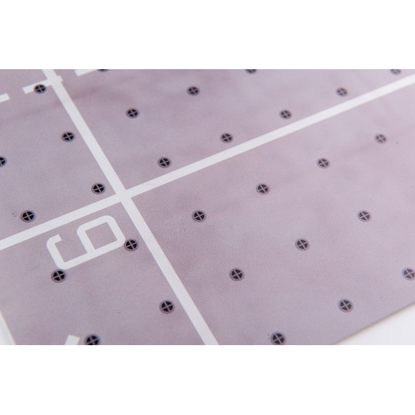 Model stand HMS Queen Elizabeth R08 type 2 Base - Acrylic 3 mm (280 x 180 mm) 1/72 Kelik KS72037