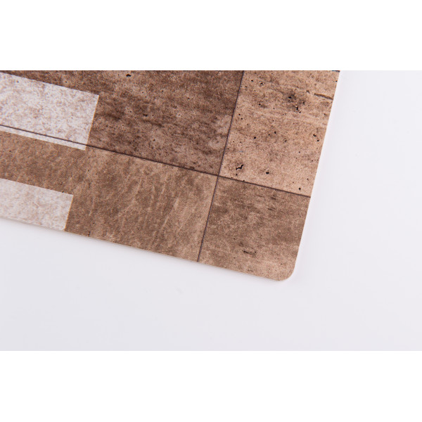 Model stand Belgian Kleine Brogel Air Base type 2 Base - Acrylic 3 mm (280 x 180 mm) 1/72 Kelik KS72041