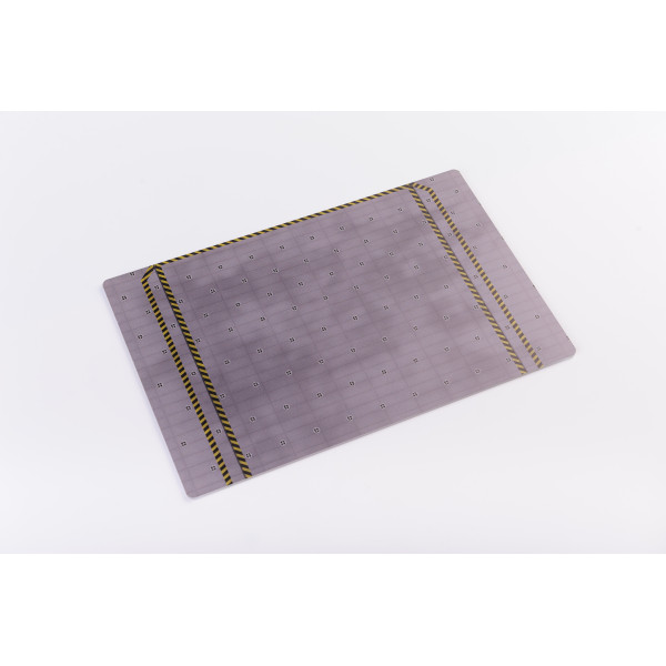 Model stand HMAS Canberra (LHD-02) Rear Lift Base - Acrylic 3 mm (280 x 180 mm) 1/72 Kelik KS72049