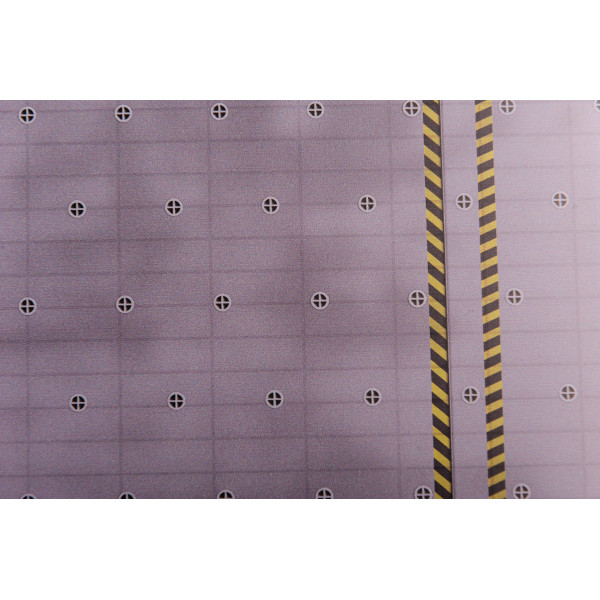 Model stand HMAS Canberra (LHD-02) Rear Lift Base - Acrylic 3 mm (280 x 180 mm) 1/72 Kelik KS72049