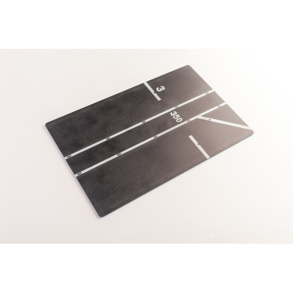 Model stand C-550 ITS Cavour Aircraft Carrier Italian Navy Base - Acrylic 3 mm (280 x 180 mm) 1/72 Kelik KS72073