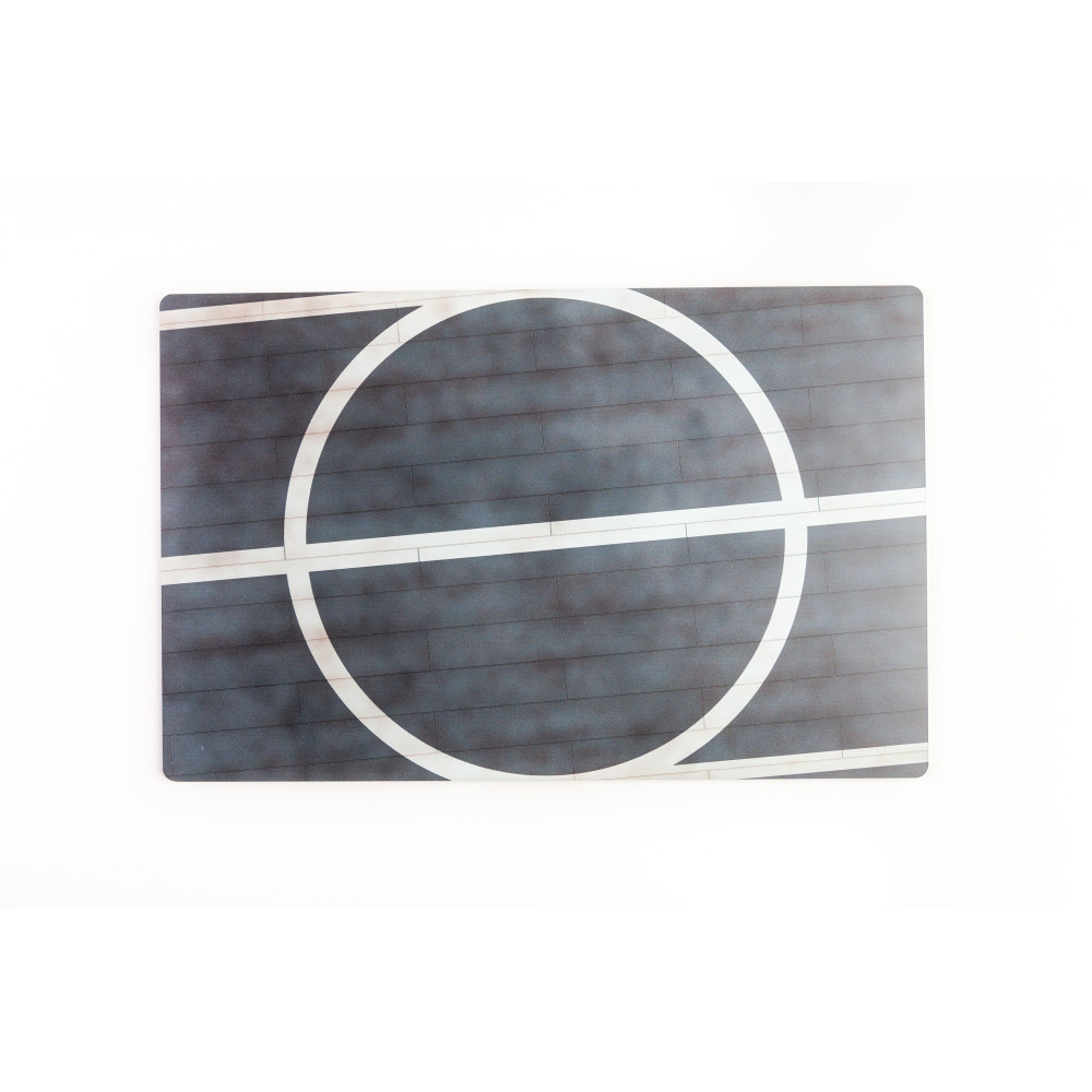 Model stand HMS Ark Royal 1941 Base - Acrylic 3 mm (280 x 180 mm) 1/72 Kelik KS72084