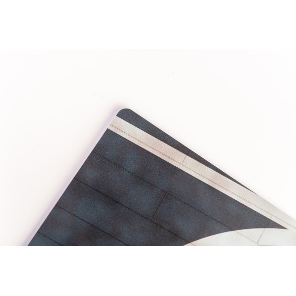 Model stand HMS Ark Royal 1941 Base - Acrylic 3 mm (280 x 180 mm) 1/72 Kelik KS72084