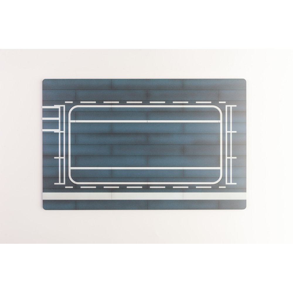 Model stand HMS Ark Royal Nose Lift 1939 Base - Acrylic 3 mm (280 x 180 mm) 1/72 Kelik KS72085