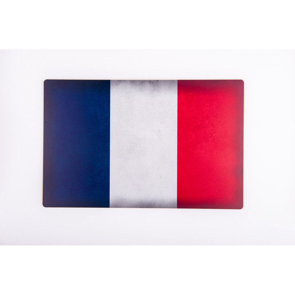 Model stand France Flag Base - Acrylic 3 mm (280 x 180 mm) 1/72 Kelik KS72087