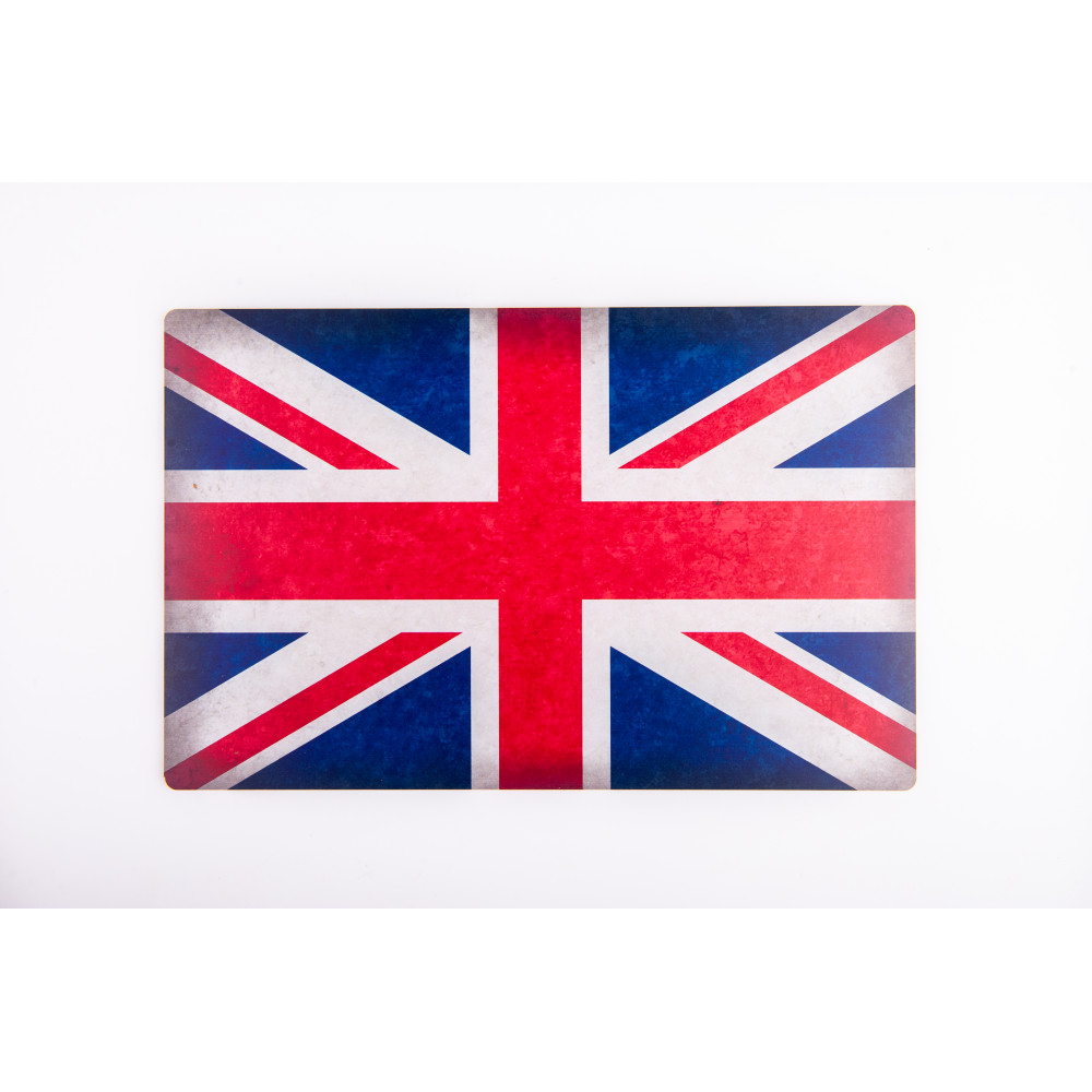 Model stand Great Britain Flag Base - Acrylic 3 mm (280 x 180 mm) 1/72 Kelik KS72092
