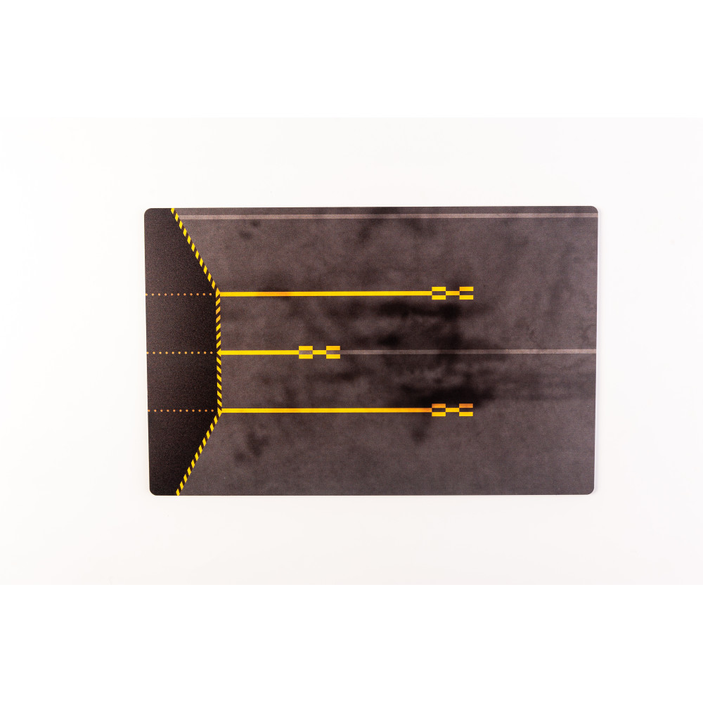 Model stand - Leeuwarden AirBase Netherlands - Base - Acrylic 3 mm (280 x 180 mm) 1/72 Kelik KS72101