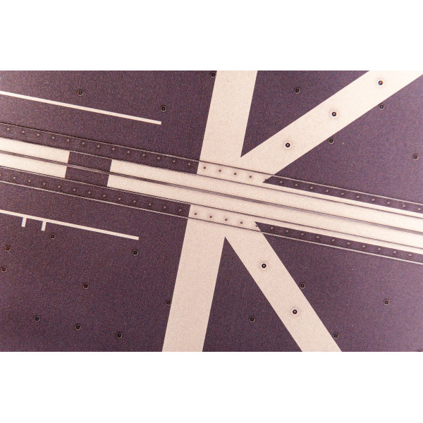 Model stand Mogami-Class Frigate Deck (Full version) Base - Acrylic 3 mm (357 x 180 mm) 1/72 Kelik KS72104