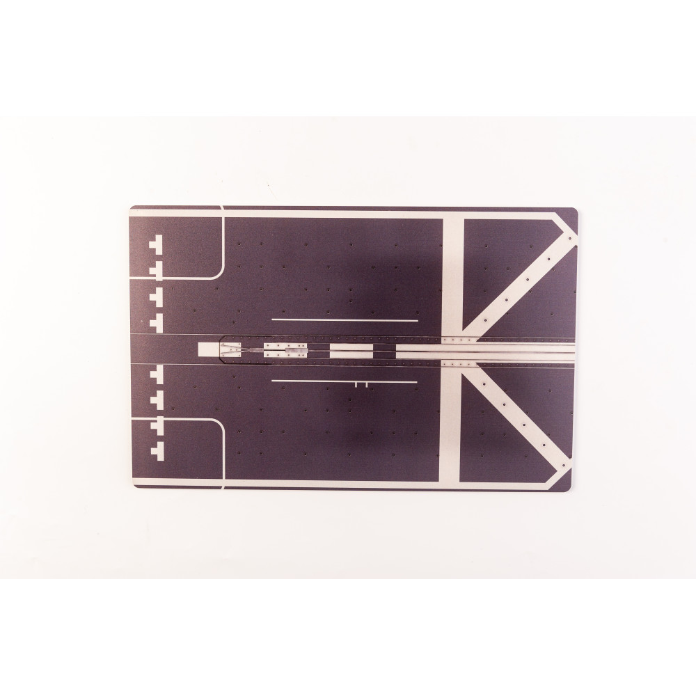 Model stand - Mogami-Class Frigate Deck (Short version)  - Base - Acrylic 3 mm (280 x 180 mm) 1/72 Kelik KS72105