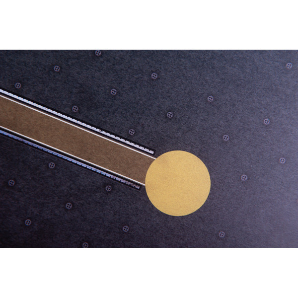 Model stand - French frigate D-650 Aquitaine 2017 - Base - Acrylic 3 mm (280 x 180 mm) 1/72 Kelik KS72108