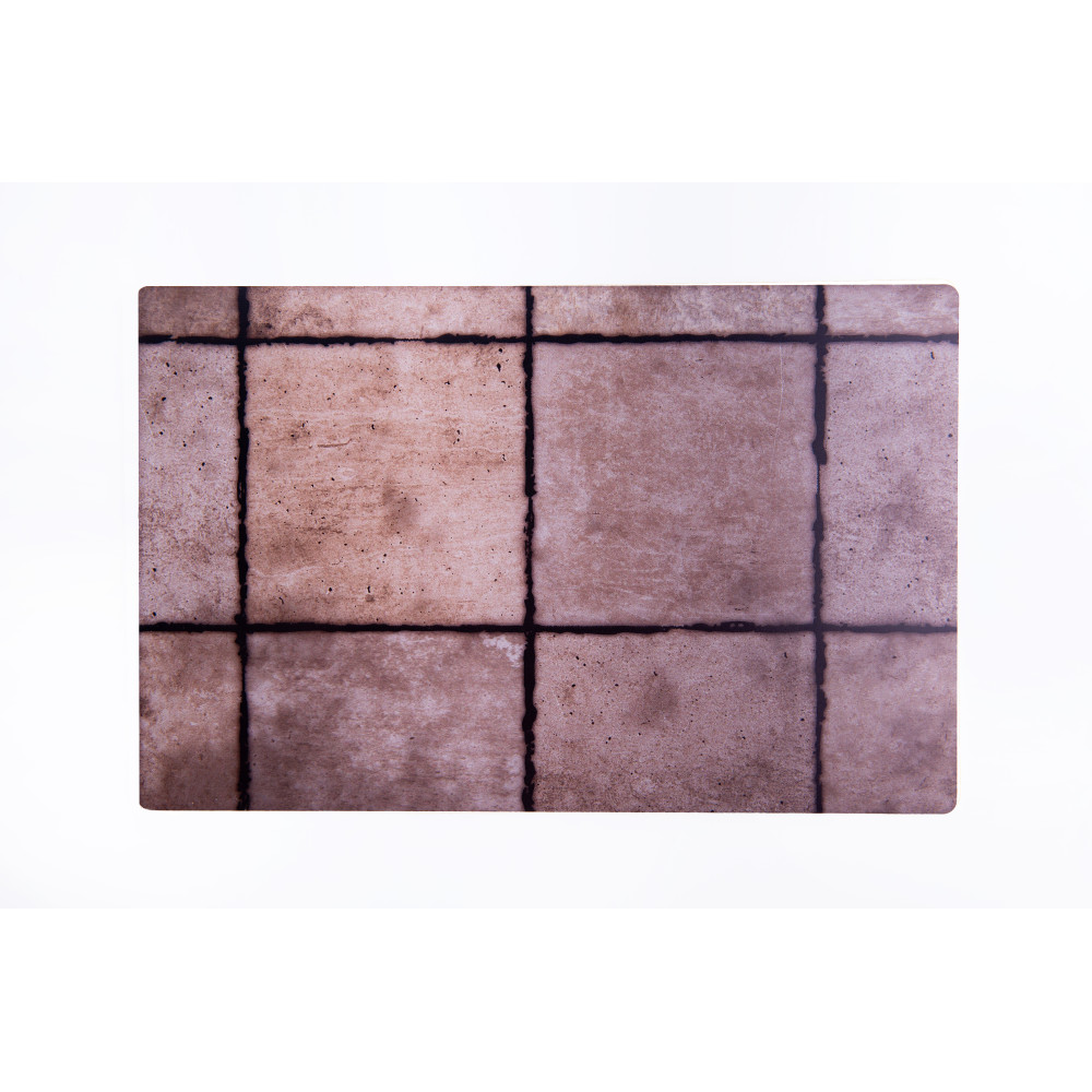 Model stand - Soviet Square Concrete Plates Airfield 1970 th - Base - Acrylic 3 mm (280 x 180 mm) 1/72 Kelik KS72109