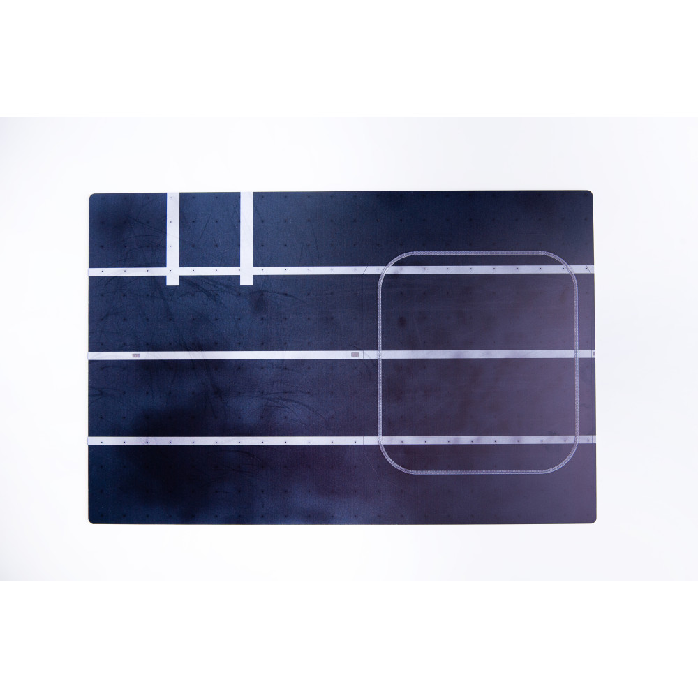 Model stand -IJN Hiryu 1941 - Base - Acrylic 3 mm (410 x 270 mm) 1/72 Kelik KS72111