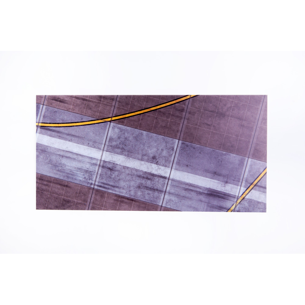 Model stand KADENA AIRBASE Base - Acrylic 3 mm (357 x 180 mm) 1/72 Kelik KS72114