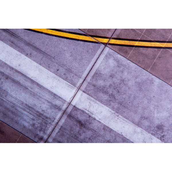 Model stand KADENA AIRBASE Base - Acrylic 3 mm (357 x 180 mm) 1/72 Kelik KS72114