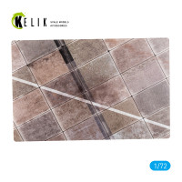 Model stand - AB Langley Type 1 - Base - Acrylic 3 mm (280 x 180 mm) 1/72 Kelik KS72116 Model stand - AB Langley Type 1 - Base - Acrylic 3 mm (280 x 180 mm) 1/72 Kelik KS72116