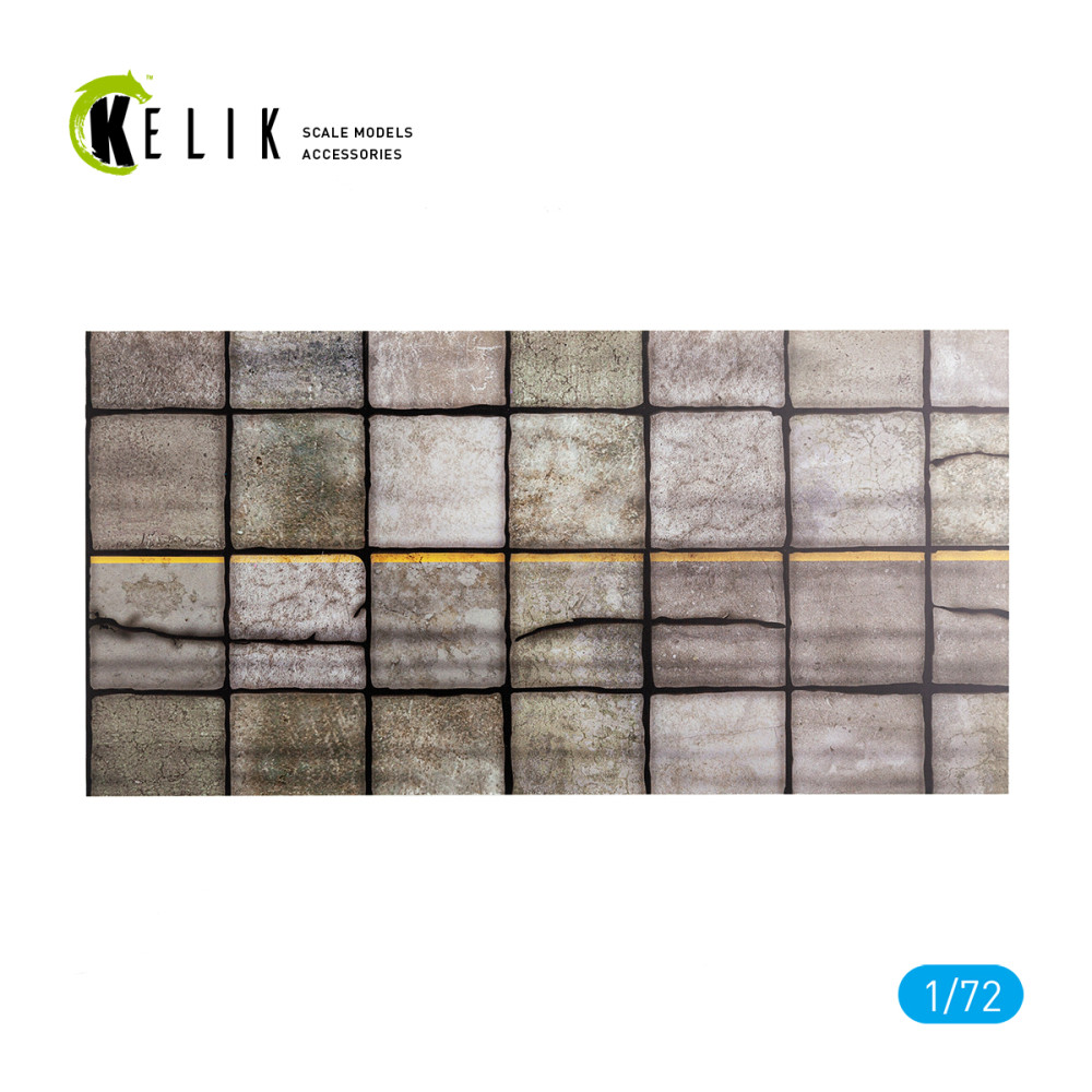 Model stand Air force base Langley Type 2 - Acrylic 3 mm (357 x 180 mm) 1/72 Kelik KS72117