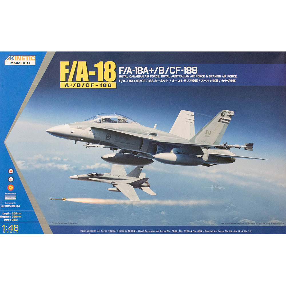 F/A-18A+, CF-188  1/48 Kinetic 48030