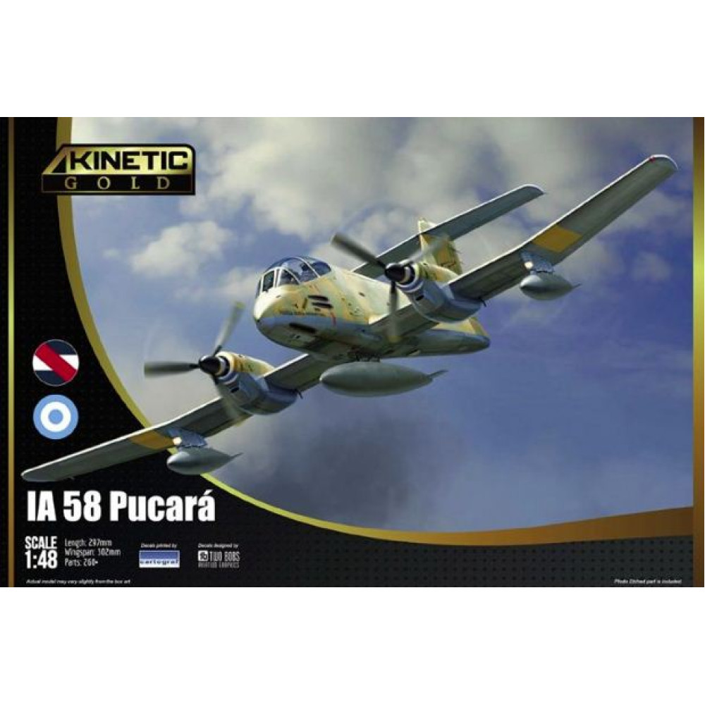 IA58 Pucara 1/48 Kinetic 48078