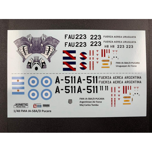 IA58 Pucara 1/48 Kinetic 48078