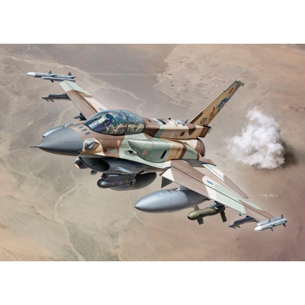 F-16I SUFA (STORM) with IDF Weapons  1/48 Kinetic 48085