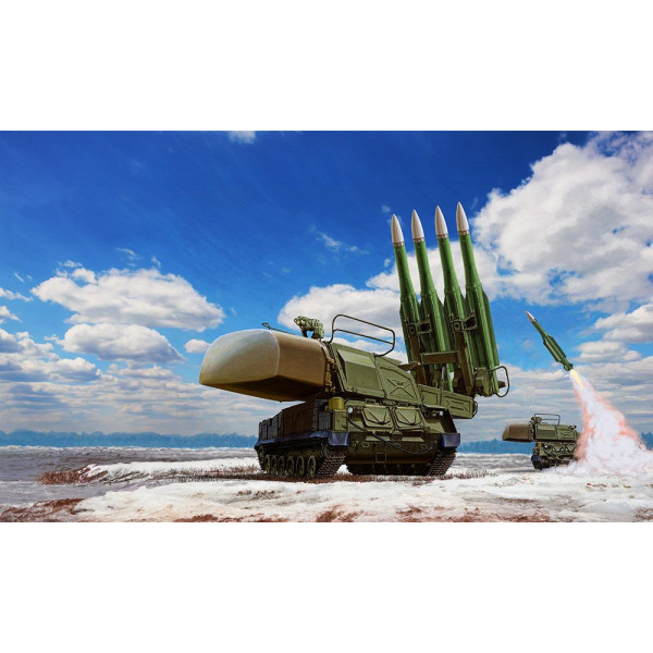 Launcher 9A310M1 anti-aircraft missile system 9K37M Buk-M1 1/35 Zimi model 35033 