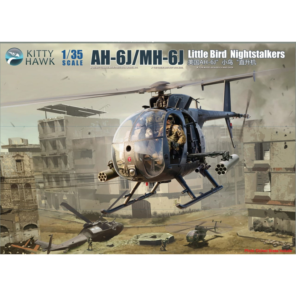AH-6J / MH-6J "Little Bird"  1/35 Zimi model 50003