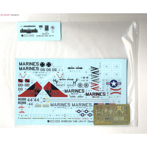 UH-1Y Venom Kit First Look 1/48 Kitty Hawk 80124