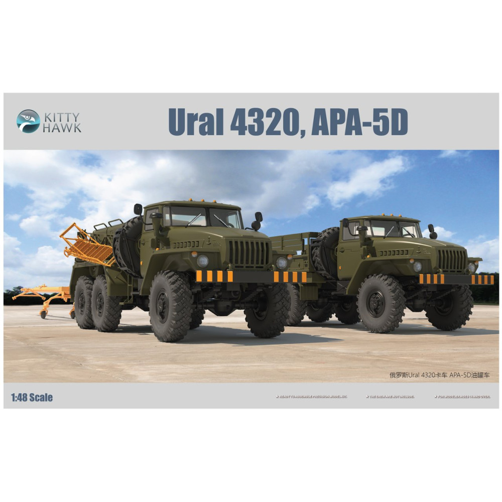Ural-4320 and APA-5D 1/48 Zimi Model 80159