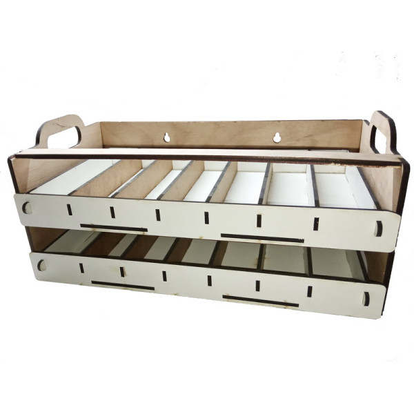 Double paint storage stand 50*30-35 mm LMG WO-27