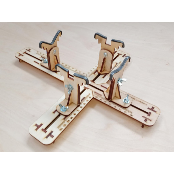 AIRPLANE BUILDING JIG FOR SCALES 1:144 - 1:72 LMG BB-46