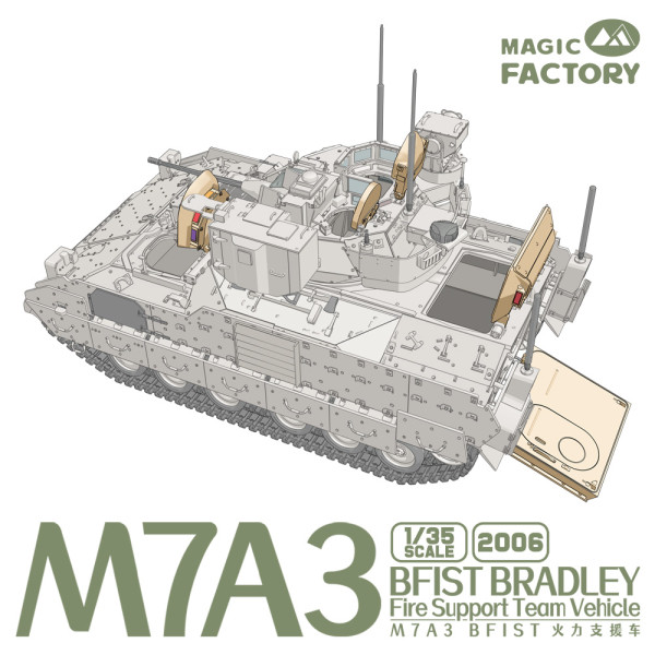 M7A3 BFIST Infantry Fighting Vehicle 1/35 Magic Factory 2006
