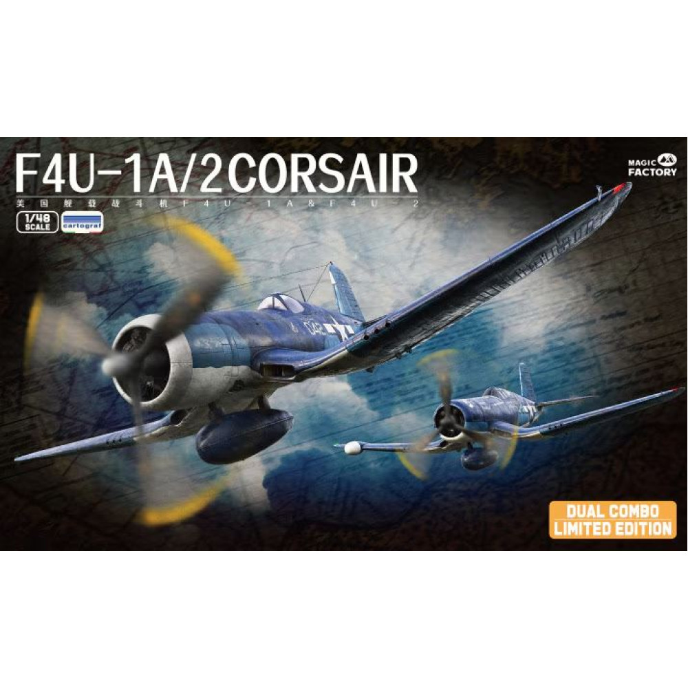 F4U-1A/2 Corsair - Dual Combo Limited Edition 1/48 Magic Factory 5001