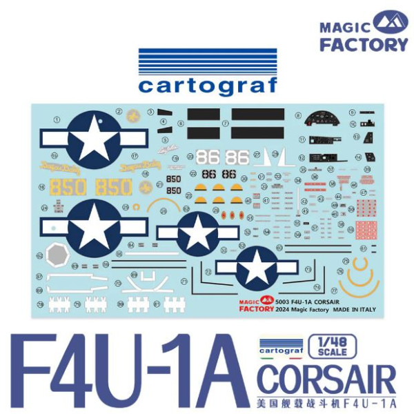 F4U-1A CORSAIR 1/48 Magic Factory 5003