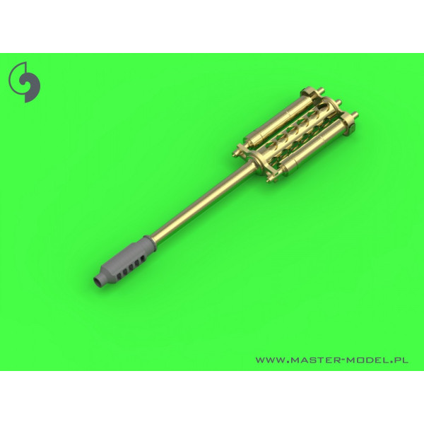 AH-64 Apache - M230 Chain Gun barrel (30mm), Pitot Tubes and tail antenna 1/48 Master 48-125