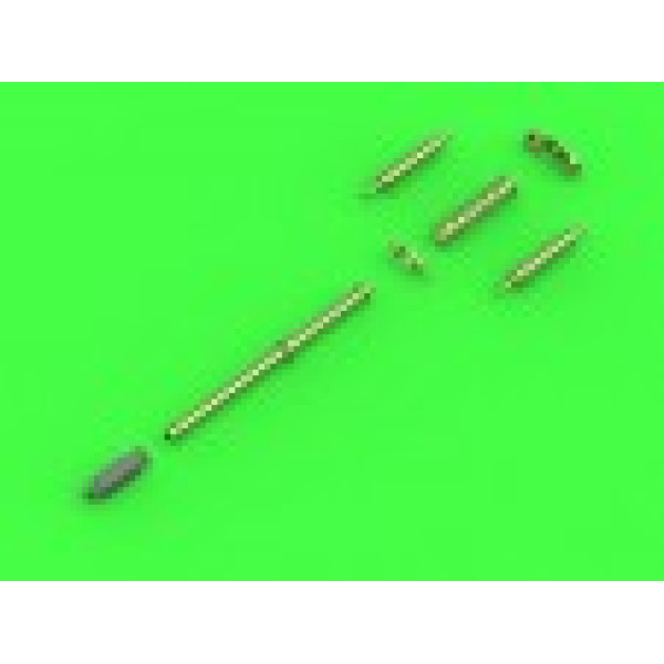 AH-64 Apache - M230 Chain Gun barrel (30mm), Pitot Tubes and tail antenna 1/48 Master 48-125