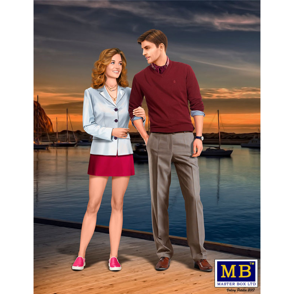 "Bob and Sally - The Happy Couple"  1/24  MasterBox 24029