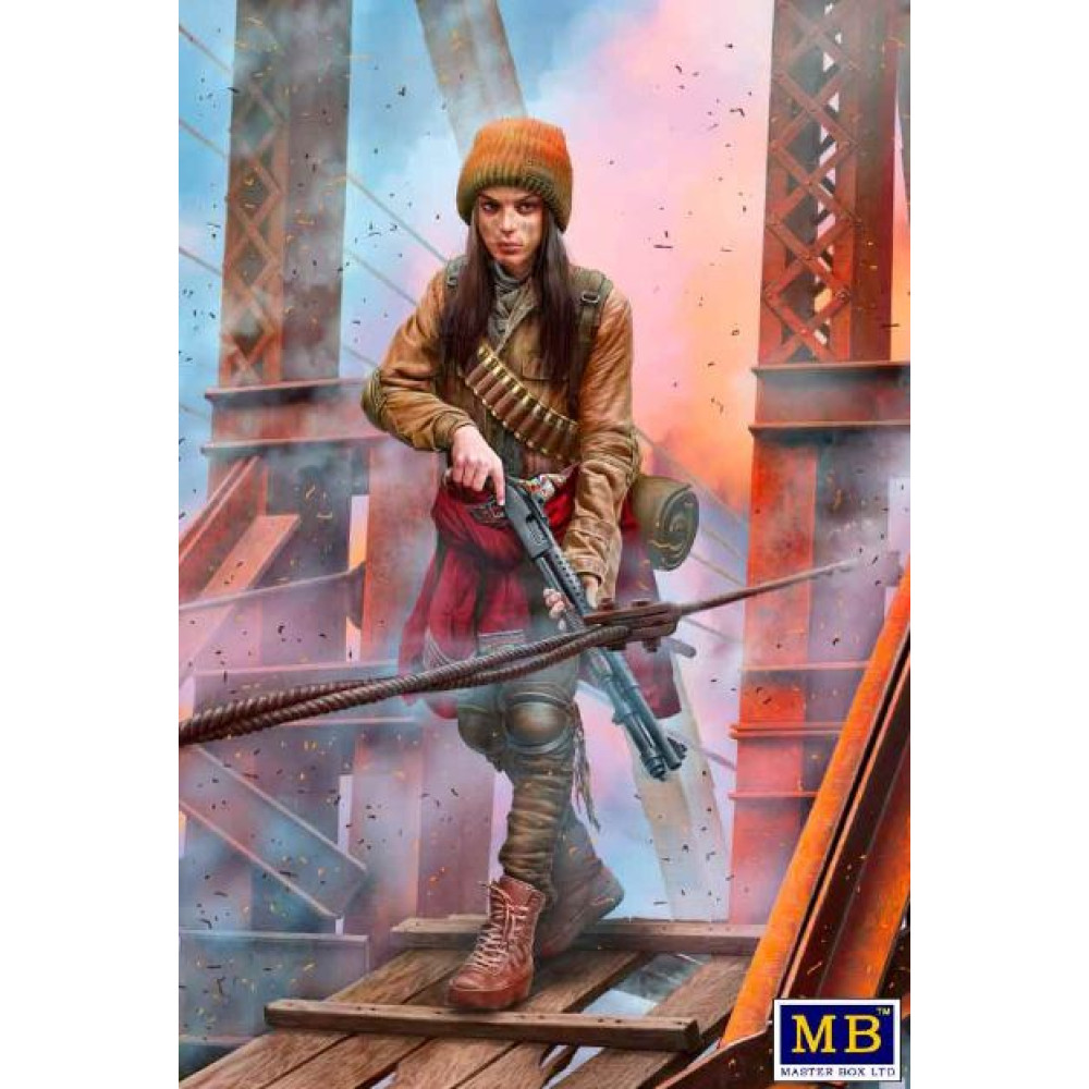 Pоst-apocalyptic series. The Last Bridge. Kit No. 3. Splinter 1/24 MasterBox 24075