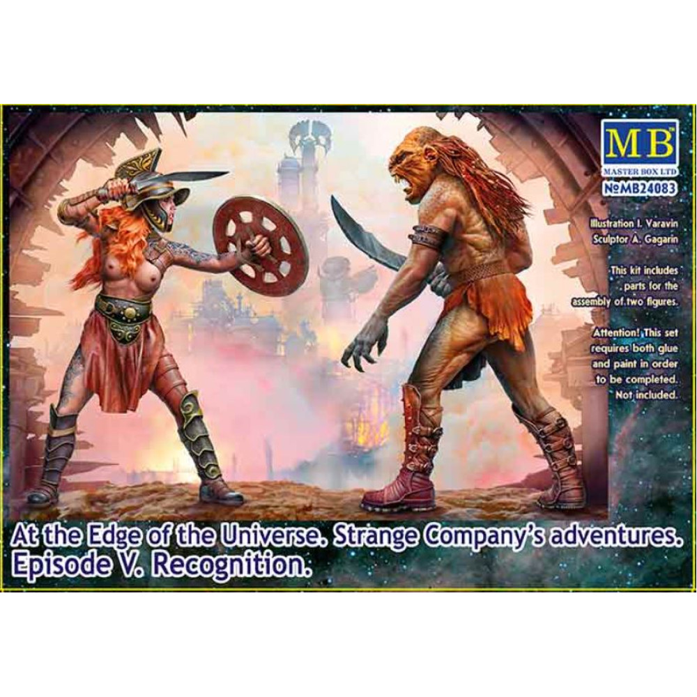 Strange Company's adventures. Episode V. Recognition 1/24 MasterBox 24083