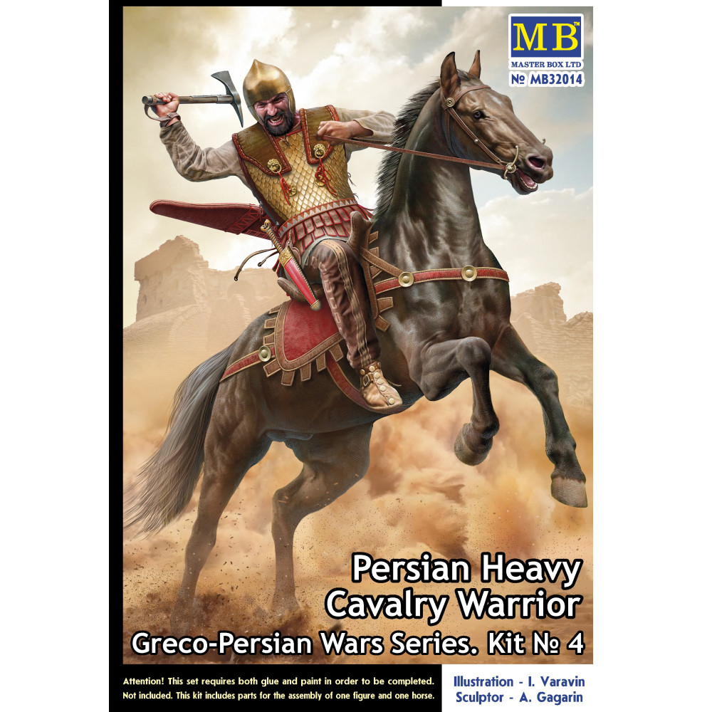 Greco-Persian Wars Series. Kit № 4. Persian Heavy Cavalry Warrior 1/32 MasterBox 32014