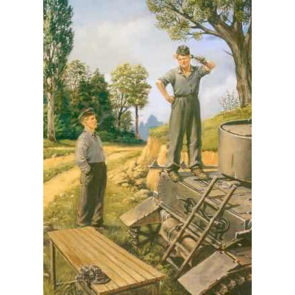 German tank repairmen (1941-1945) 1/35 MasterBox 3509