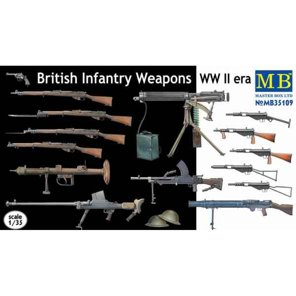 British Infantry Weapons, WW II era 1/35 MasterBox 35109