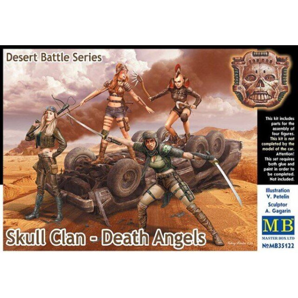 Desert Battle Series, Skull Clan - Death Angels  1/35 MasterBox 35122
