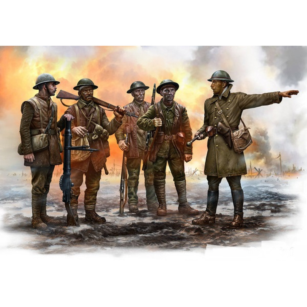 British Infantry, Somme Battle period, 1916   1/35 MasterBox 35146