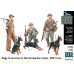 Dogs in service in the US Marine Corps, WW II era  1/35 MasterBox 35155