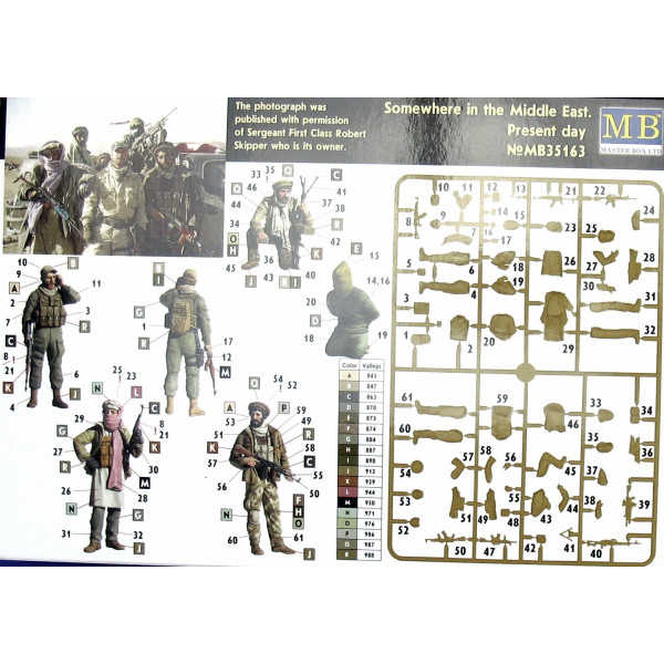 "Десь на Середньому Сході", наші дні 1/35 MasterBox 35163