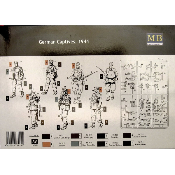 German Captives, 1944 1/35 MasterBox 3517