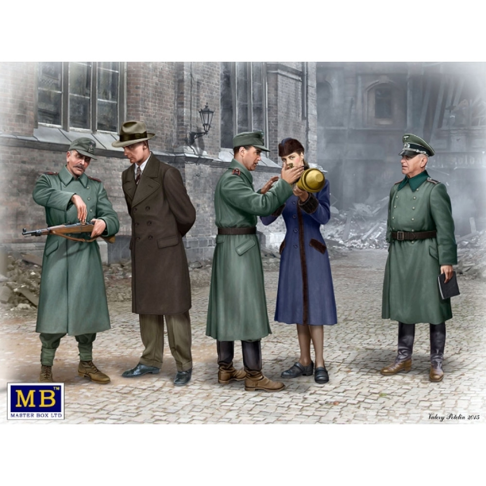 Німецьке народне ополчення Фольксштурм 1944-45 рр 1/35 MasterBox 35172